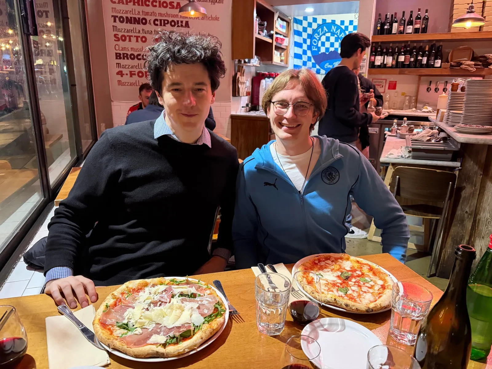 Dinner with Michal Valko and the Isara team in SF